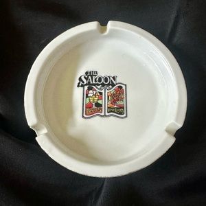 Rare Vintage The Saloon Ashtray